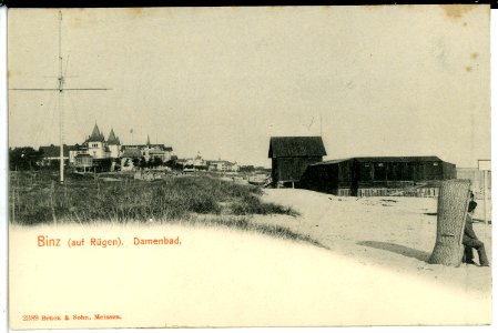 02389-Binz-Rügen-1902-Damenbad-Brück & Sohn Kunstverlag