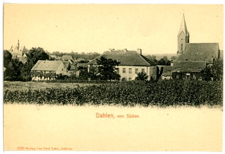02533-Dahlen-1902-von Süden-Brück & Sohn Kunstverlag