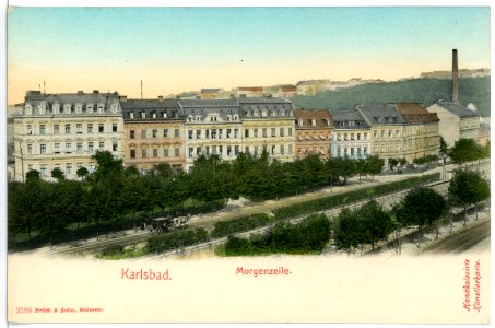 02138-Karlsbad-1901-Morgenzeile-Brück & Sohn Kunstverlag
