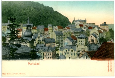 02137-Karlsbad-1901-Blick auf Karlsbad-Brück & Sohn Kunstverlag photo