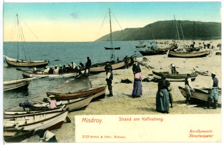 02119-Misdroy-1901-Strand am Kaffeeberg-Brück & Sohn Kunstverlag