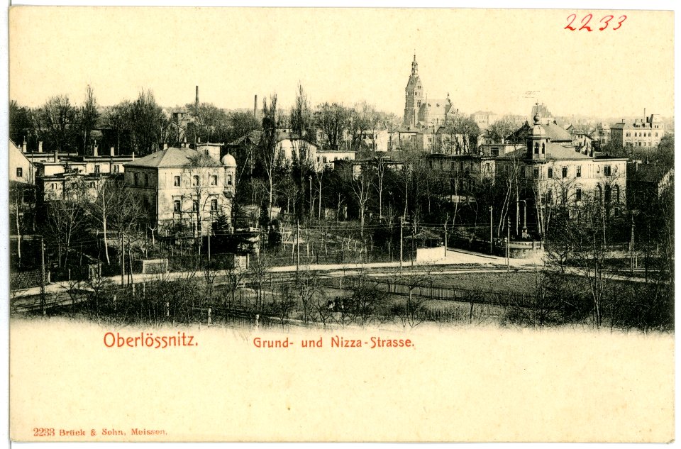 02233-Oberlößnitz-1901-Grund- und Nizzastraße-Brück & Sohn Kunstverlag