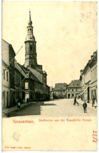 02256-Großenhain-1902-Stadtkirche-Brück & Sohn Kunstverlag
