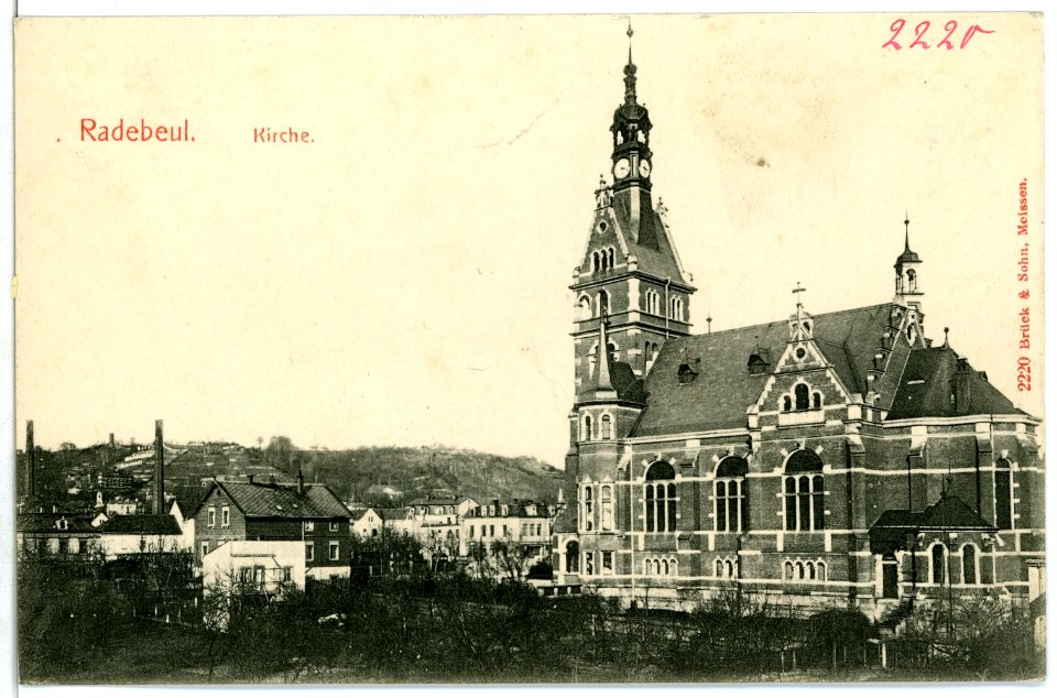 02220-Radebeul-1901-Kirche-Brück & Sohn Kunstverlag