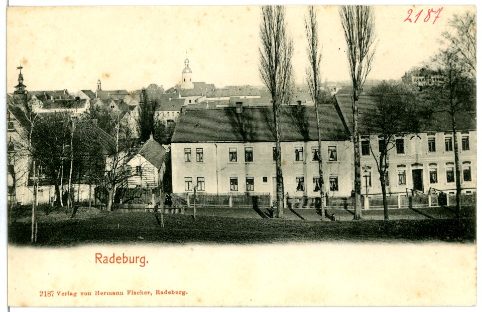 02187-Radeburg-1901-Ansicht-Brück & Sohn Kunstverlag