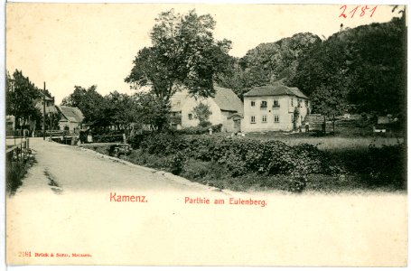 02181-Kamenz-1901-Partie am Eulenberg-Brück & Sohn Kunstverlag