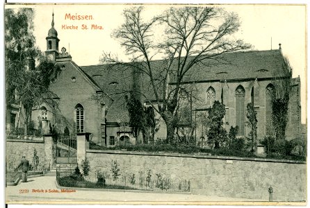 02239-Meißen-1902-Kirche St. Afra-Brück & Sohn Kunstverlag