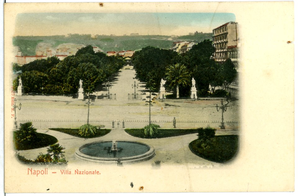 02025-Napoli-1901-Villa Nationale-Brück & Sohn Kunstverlag