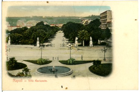 02025-Napoli-1901-Villa Nationale-Brück & Sohn Kunstverlag