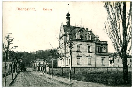 02155-Oberlößnitz-1901-Rathaus-Brück & Sohn Kunstverlag