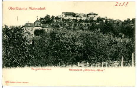 02153-Oberlößnitz-1901-Oberlößnitz-Wahnsdorf, Bergschlößchen-Brück & Sohn Kunstverlag