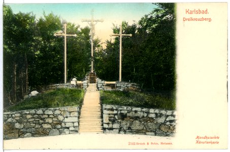02141-Karlsbad-1901-Dreikreuzberg-Brück & Sohn Kunstverlag