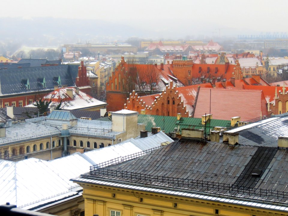 Kraków dahy Starego Miasta 01