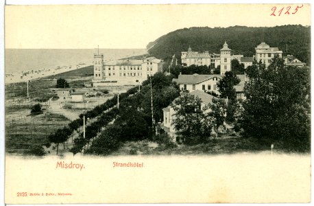 02125-Misdroy-1901-Strandhotel-Brück & Sohn Kunstverlag