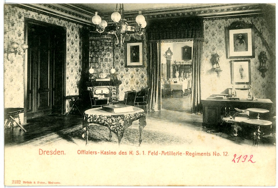 02132-Dresden-1901-Offizierscasino-Brück & Sohn Kunstverlag