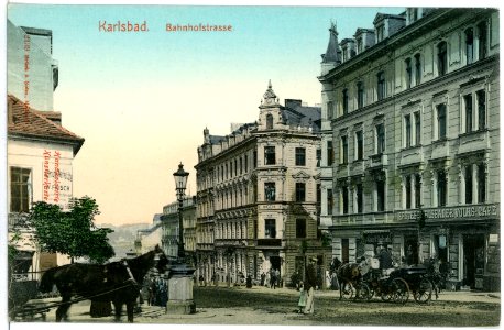 02139-Karlsbad-1901-Bahnhofstraße-Brück & Sohn Kunstverlag