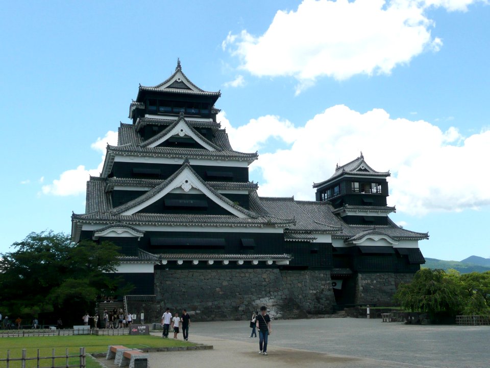 Kumamoto castle tensyu