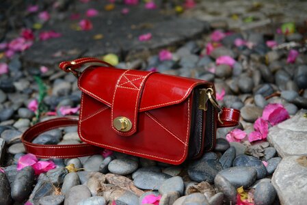 Red bag handbag