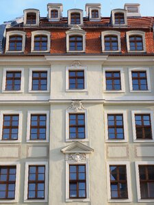 Architecture houses facades window