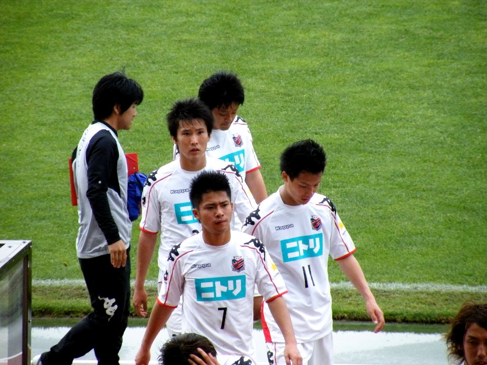 J. Satellite League, Kashiwa v. Sapporo, at Kashiwanoha Park Stadium 20090506