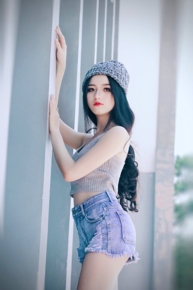 Beauty girl graceful