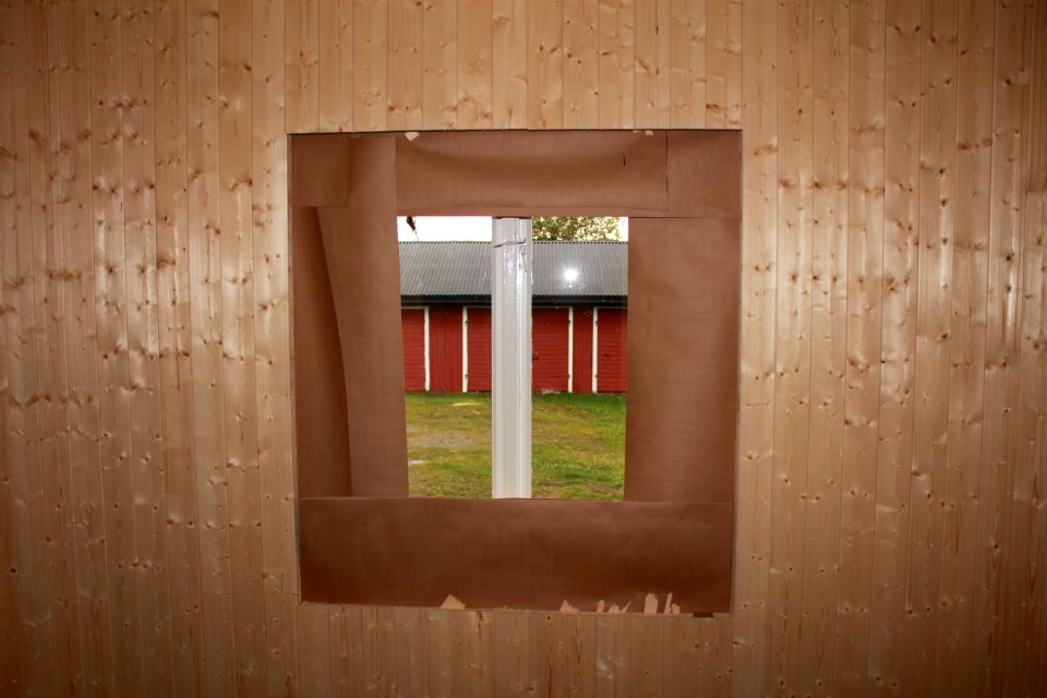 Heltrepanel helt bord vindu