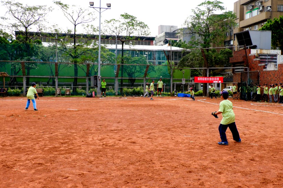 Jian Kang Summer Baseball Camp in Softball Field of Minquan Sport Park 20150810a