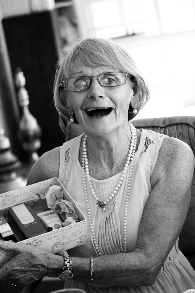Granny grandparent laughter