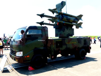 Antelope Air Defense System Display at Tainan Air Froce Base Apron 20130810