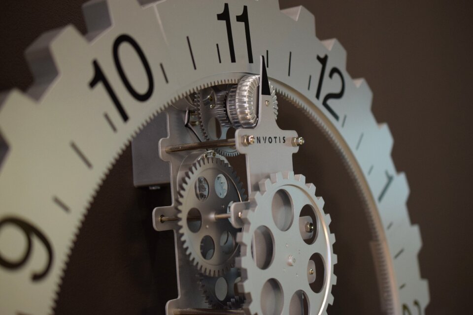 Time of mechanics gears