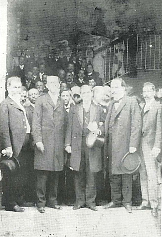 Acto de recibimiento a Estrada Palma 1902