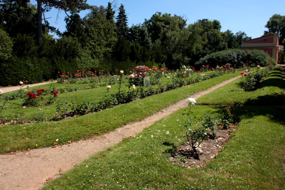 French garden (Dobříš) 1797