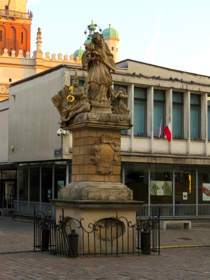 Figura św. Jana Nepomucena w Poznaniu 01