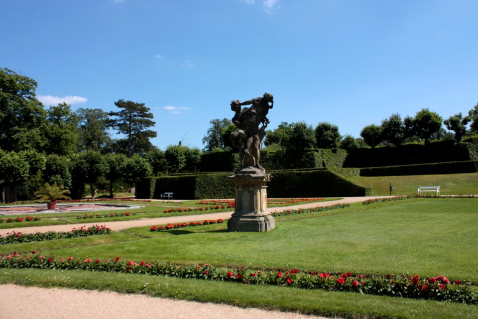 French garden (Dobříš) 1818