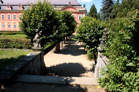 French garden (Dobříš) 1811