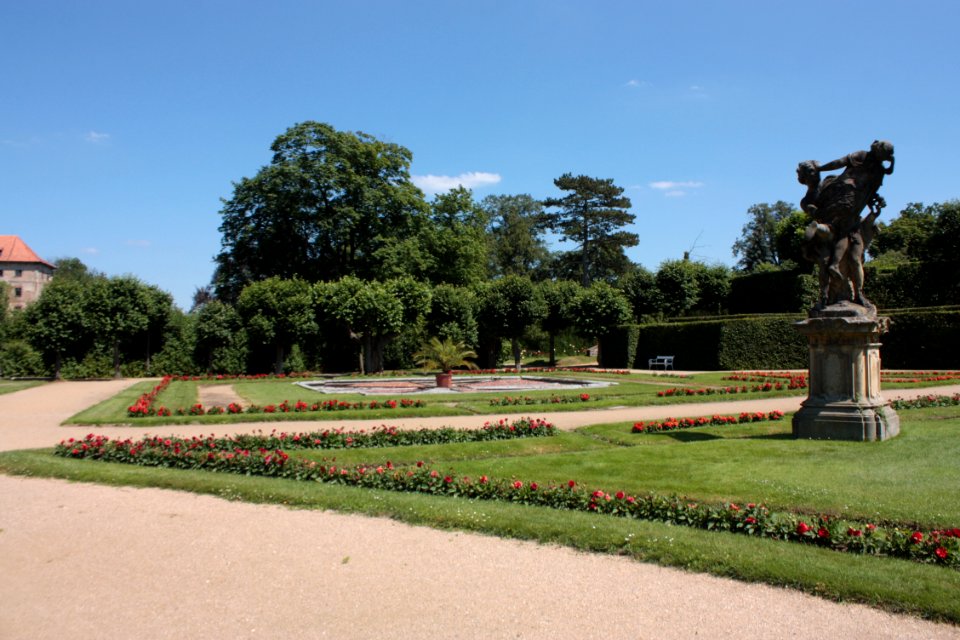 French garden (Dobříš) 1819