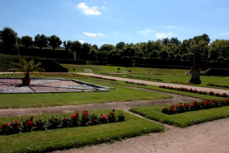 French garden (Dobříš) 1814