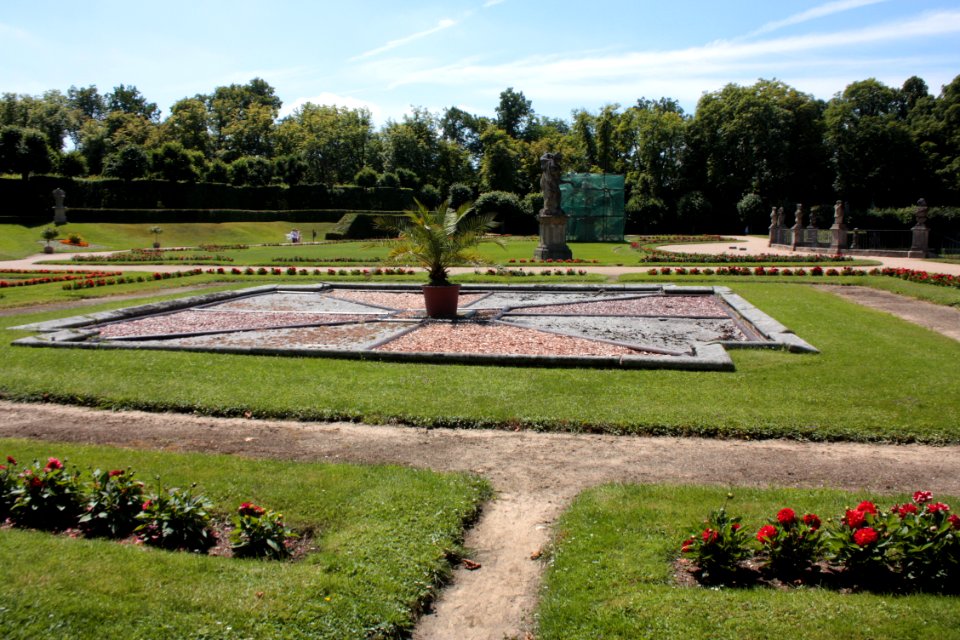 French garden (Dobříš) 1808