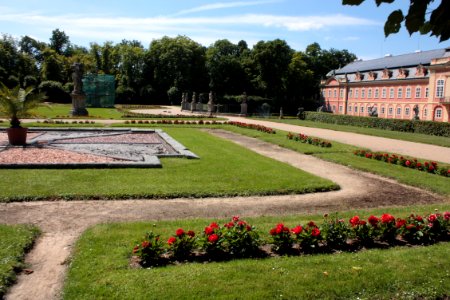 French garden (Dobříš) 1807