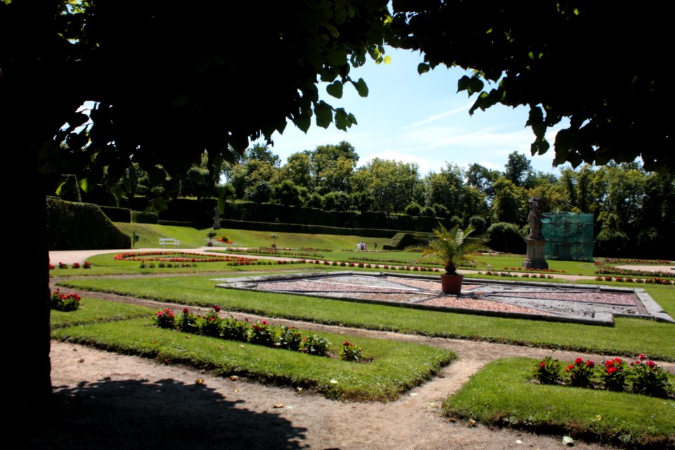 French garden (Dobříš) 1810