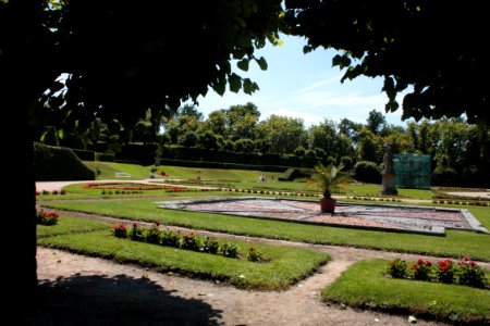 French garden (Dobříš) 1810