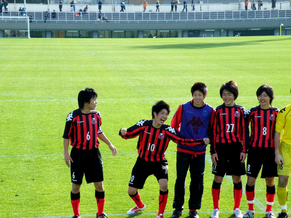 Consadole Sapporo Youth U-15, after the game, 20091227-03