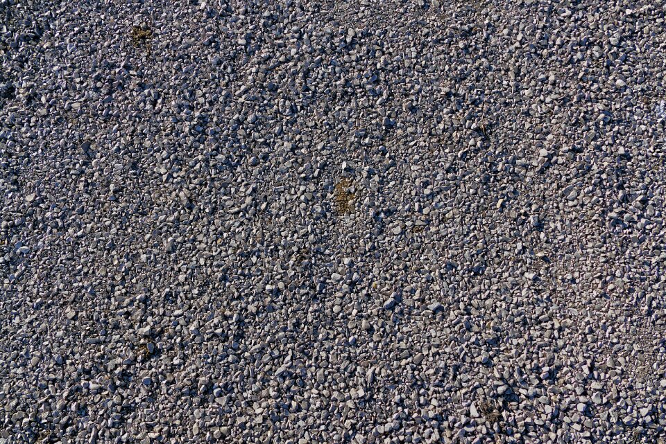 Lane unpaved aggregate