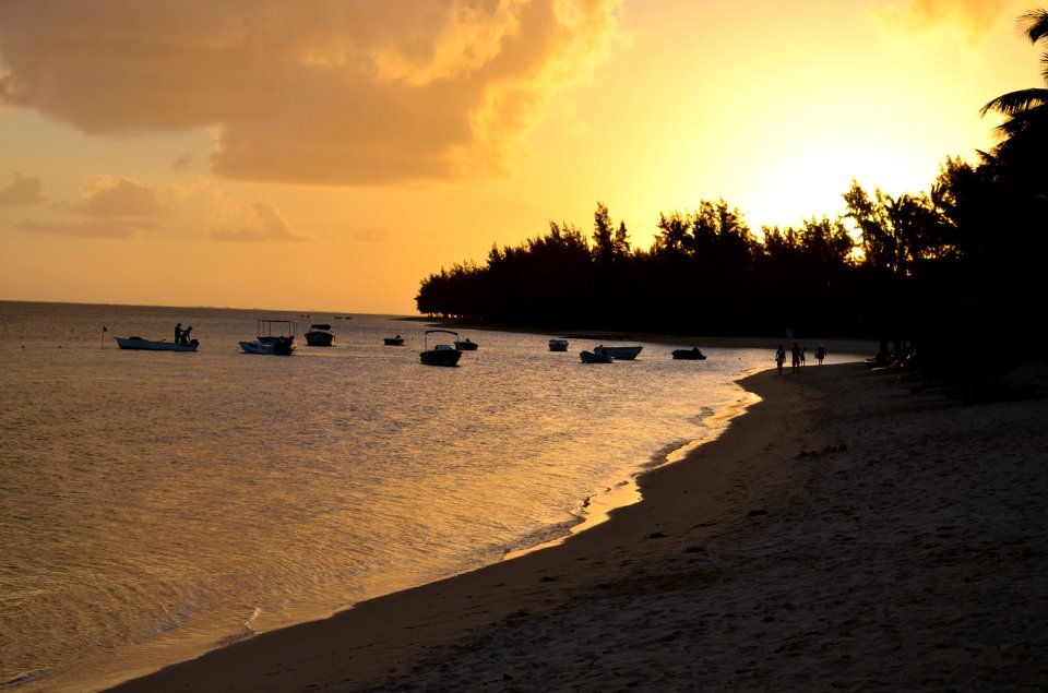 Sunsets of Mauritius
