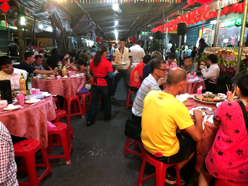The End of Ghost Festival Party at Dongsha Tzufu Temple 20170919a