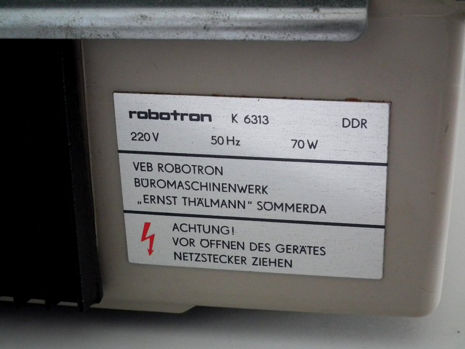 Robotron EC 1834 Bild 15