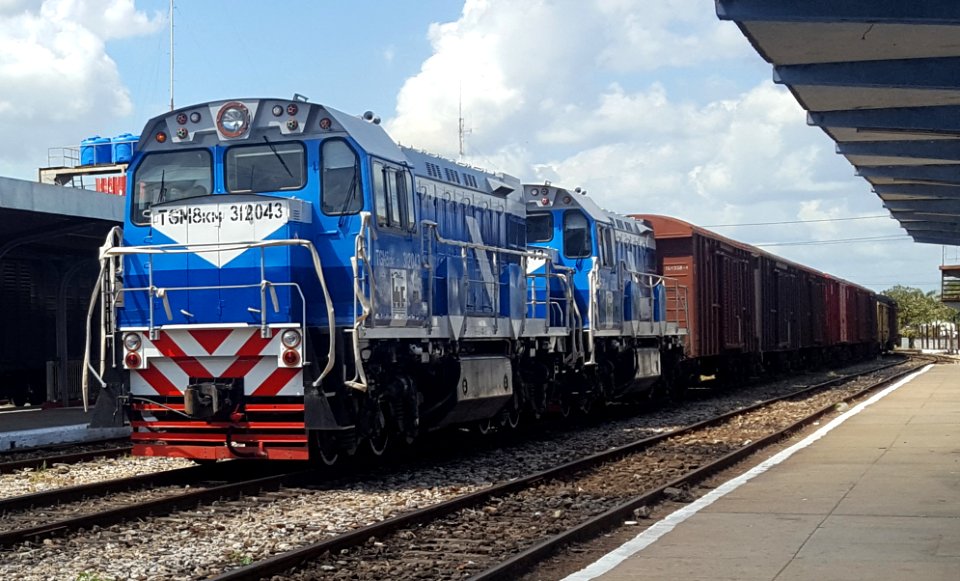 Santa Clara, TG8KM-312043 and TGM8KM with freight train (cropped)