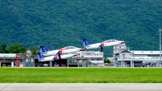 ROCAF Thundertigers AT-3s Taking off fron Hualien Air Force Base 20160813e