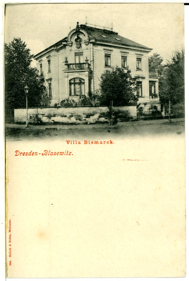 00266-Dresden-Blasewitz-1898-Villa Bismark-Brück & Sohn Kunstverlag