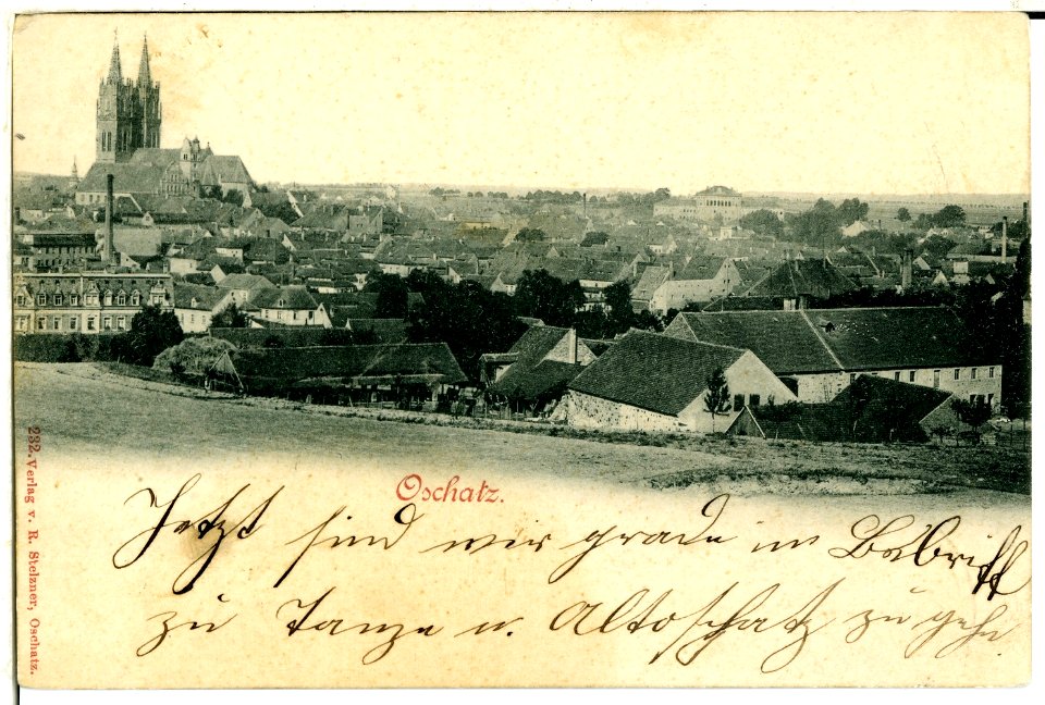 00232-Oschatz-1898--Brück & Sohn Kunstverlag